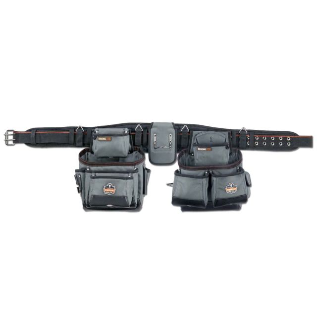 Ergodyne Arsenal Tool Belt, 28-Pocket, X-Large, Gray, 5500 MPN:13602