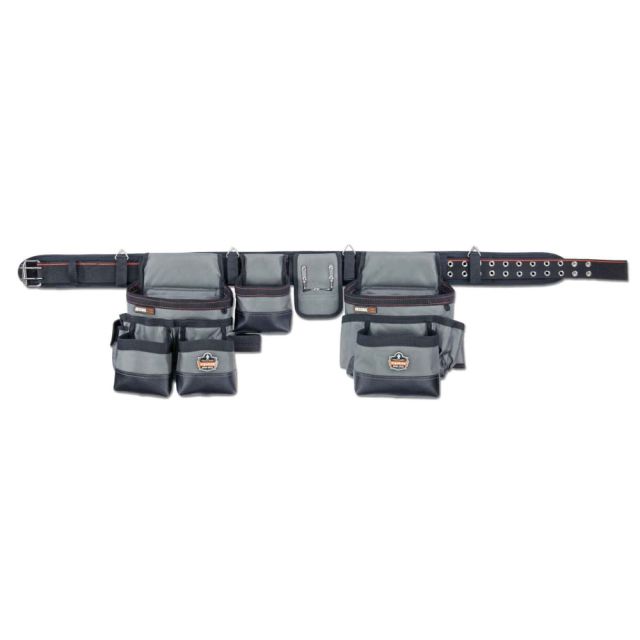 Ergodyne Arsenal Tool Belt, 34-Pocket, Large, Gray, 5504 MPN:13615