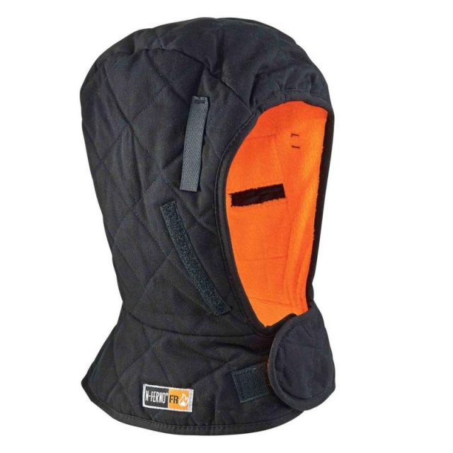 Ergodyne N-Ferno 6892 FR 3-Layer Winter Hard Hat Liner, One Size, Black 16892 Work Safety Protective Gear