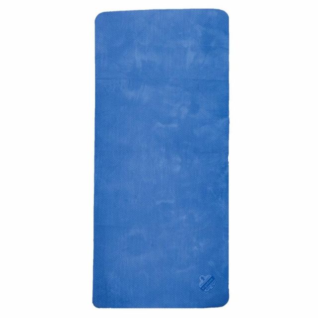 Ergodyne Chill-Its 6601 Economy Evaporative Cooling Towels, 29-1/2inH x 13inW, Blue, Pack Of 6 Towels (Min Order Qty 2) MPN:12411
