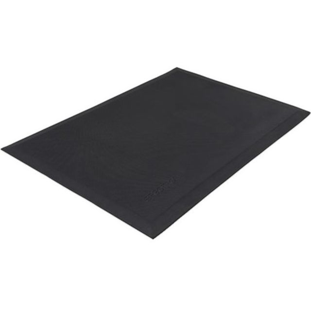 Ergotron Neo-Flex Floor Mat - Workstation - 36in Length x 24in Width x 0.70in Thickness - Rectangle - Polyurethane - Black - TAA Compliant MPN:98-076