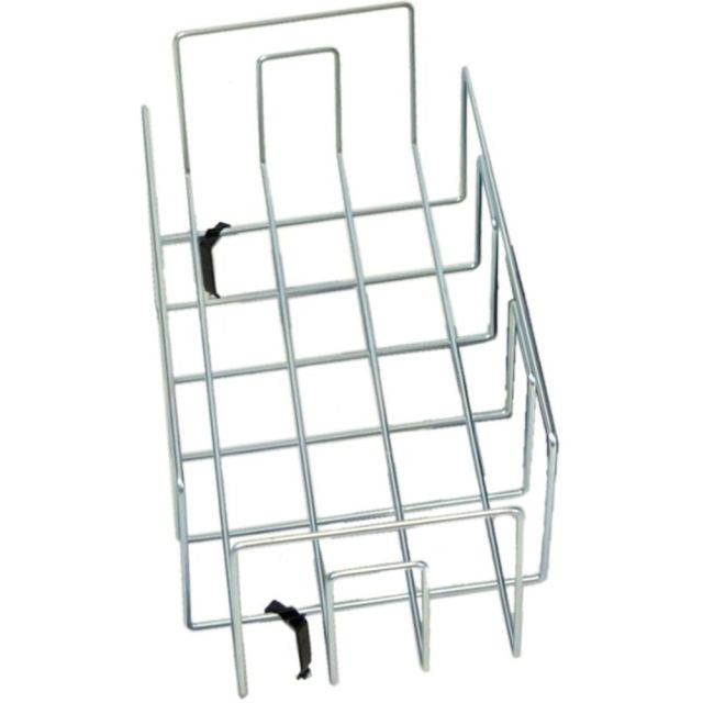 Ergotron NF Cart Wire Basket Kit - 11in Width x 7.5in Depth x 19.5in Height - Wire - Gray (Min Order Qty 2) MPN:97-544