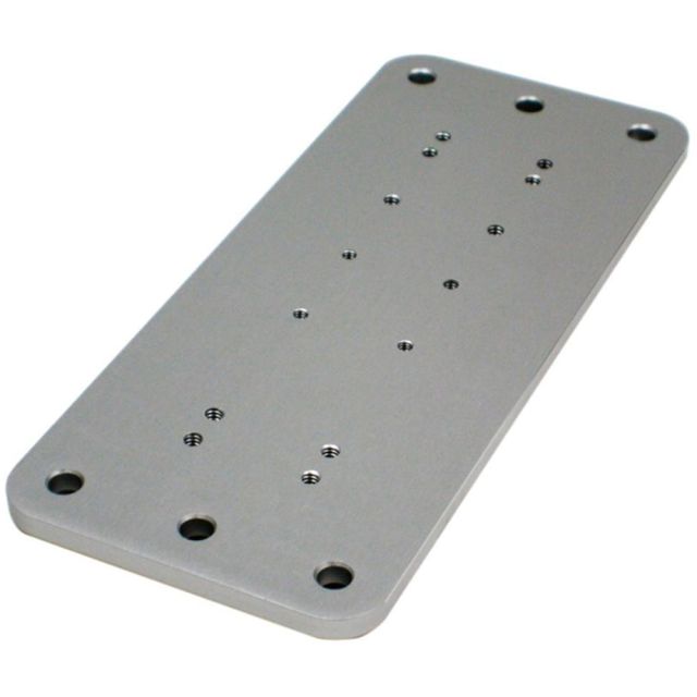 Ergotron - Mounting component (wall plate) - for monitor / keyboard - aluminum - for P/N: 80-105-064 (Min Order Qty 2) MPN:97-101-003