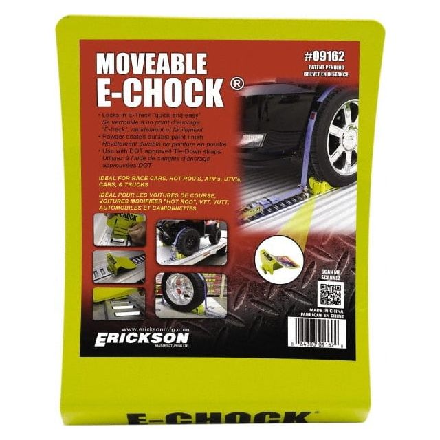 Steel Wheel Chock: 09162 Material Handling