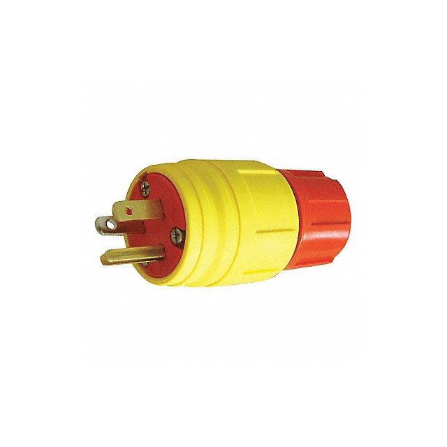 Plug Industrial 480VAC 20A L16-20P 3P 4W MPN:2324-PW6P-AM