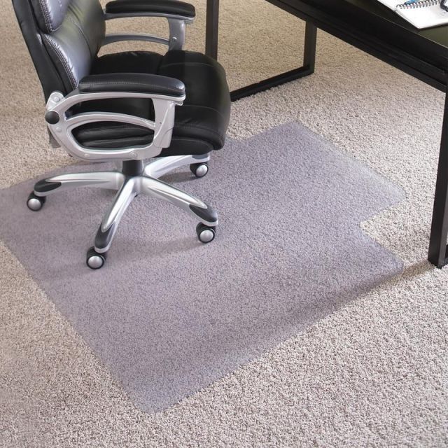 ES Robbins Crystal Edge Chairmat, Rectangle, 36in x 48in, Clear 124054 Flooring & Carpet