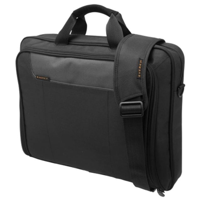 Everki Advance Compact Laptop Briefcase - Notebook carrying case - 15.4in - charcoal (Min Order Qty 2) MPN:EKB407NCH