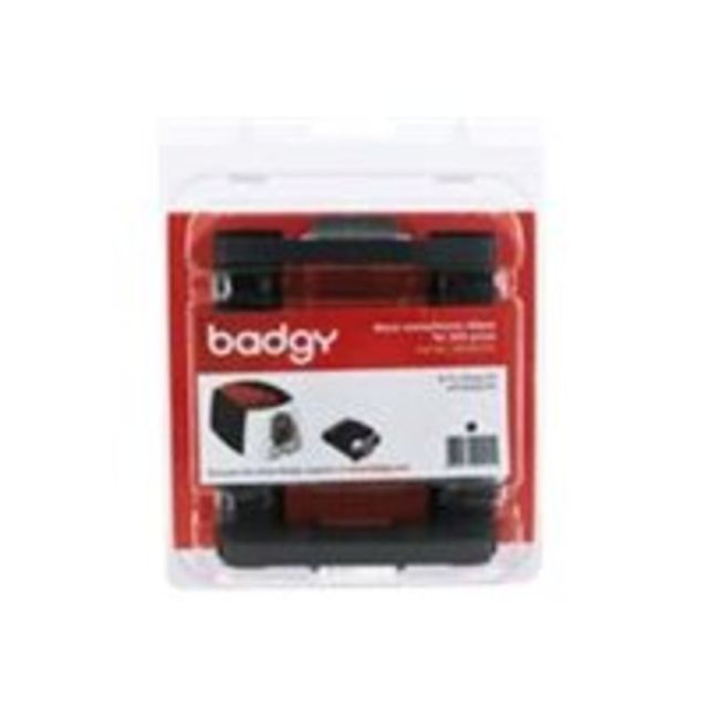 Badgy - Black / monochrome - print ribbon cassette - for Badgy 100, 200; Evolis Primacy 2 Simplex Expert (Min Order Qty 3) MPN:CBGR0500K