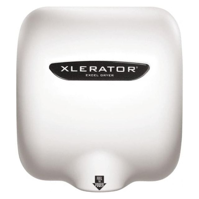 1490 Watt White Finish Electric Hand Dryer XL-W-208-277V Household Cleaning Supplies