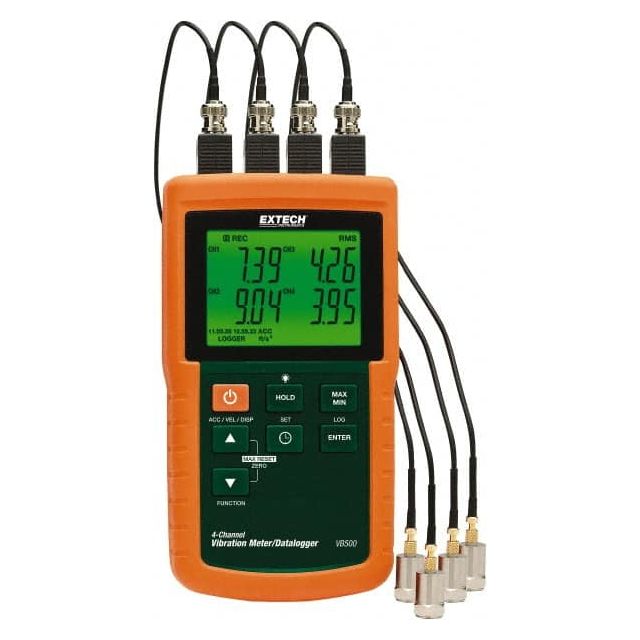 10Hz to 1kHz (mm), LCD Vibration Meter Datalogger MPN:VB500
