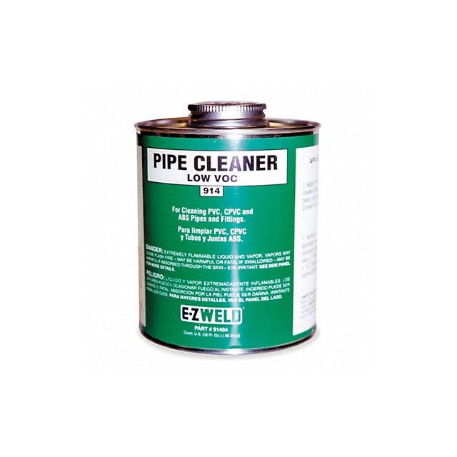Cleaner 8 Oz Clear PVC CPVC ABS MPN:21402