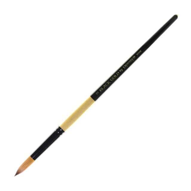 Dynasty Long-Handled Paint Brush 1526R, Size 10, Round Bristle, Nylon, Multicolor (Min Order Qty 3) MPN:12146