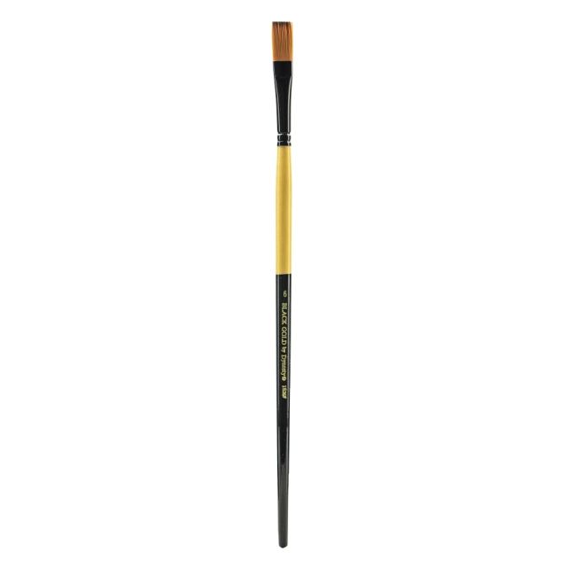 Dynasty Long-Handled Paint Brush 1526F, Size 6, Flat Bristle, Nylon, Multicolor (Min Order Qty 5) MPN:12152