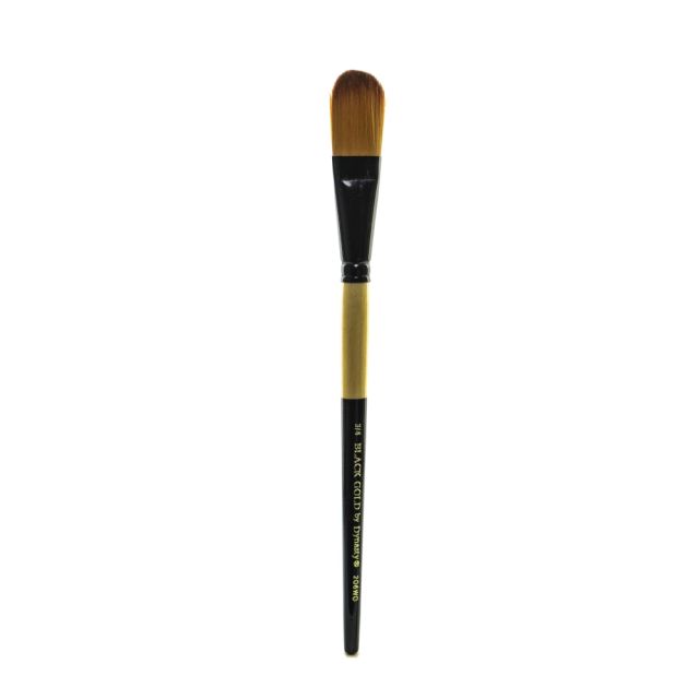 Dynasty Short-Handled Paint Brush, 3/4in, Oval Wash Bristle, Synthetic, Multicolor (Min Order Qty 3) MPN:12291