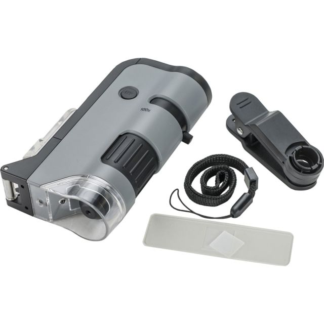 Carson MP-250 MicroFlip - 100x to 250x - LED Illumination - Monocular Head (Min Order Qty 3) MPN:MP-250