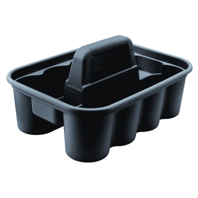 Rubbermaid Commercial Deluxe Carry Caddy, Black (Min Order Qty 4) MPN:315488BLA