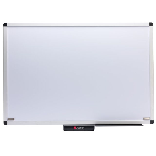 Smead Justick Non-Magnetic Dry-Erase Whiteboard, 36in x 24in, Aluminum Frame With Silver Finish MPN:02571