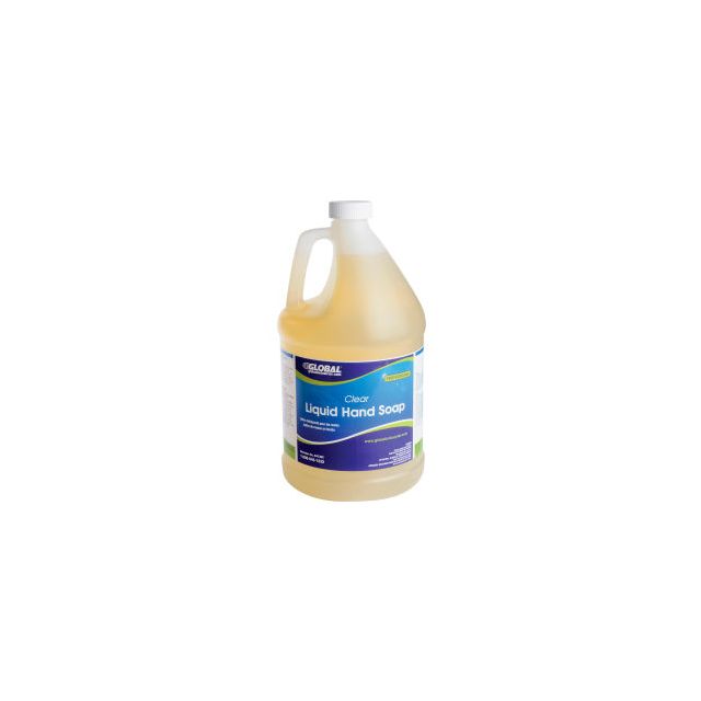 GoVets™ Liquid Hand Soap Clear - Case Of Four 1 Gallon Bottles 369641