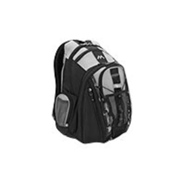 Brenthaven Expandable Trek - Notebook carrying backpack - 15.4in - black