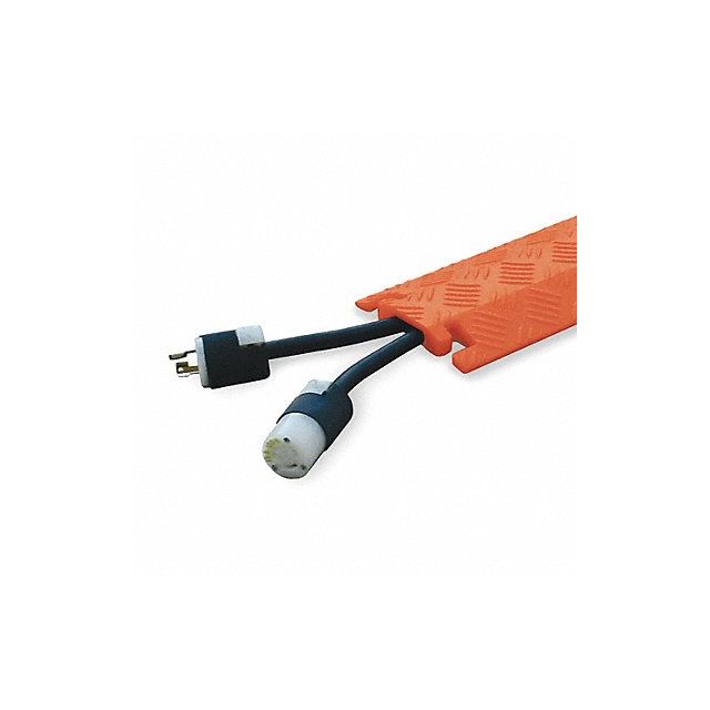 Cable Protector Drop Over 1 Channel 3ft. MPN:FL1X1.5-O