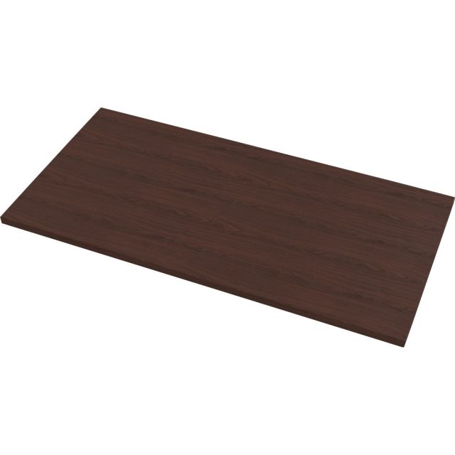 Fellowes High Pressure Laminate Desktop Mahogany - 72inx30in - For - Table TopMahogany Rectangle, High Pressure Laminate (HPL) Top - 72in Table Top Length x 30in Table Top Width x 1.13in Table Top Thickness - Assembly Required - 1 Each MPN:9650601