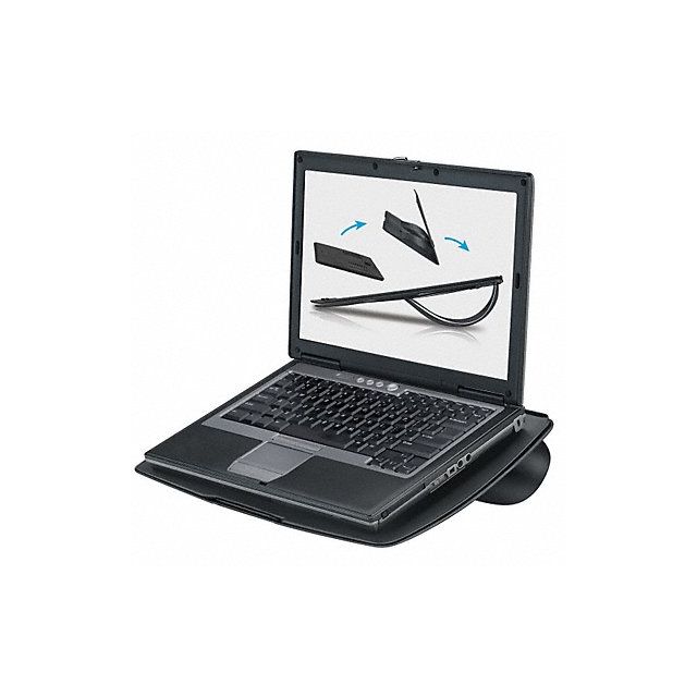 Laptop Riser Plastic Black MPN:8030401