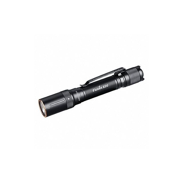 Flashlight Aluminum Black 350lm MPN:E20 V2.0