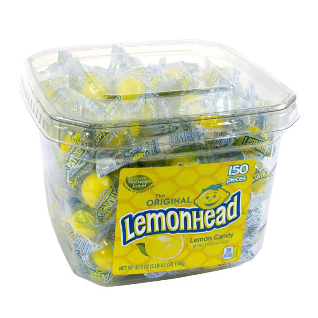 Lemonhead Tub, 150 Pieces (Min Order Qty 2) MPN:209-00232