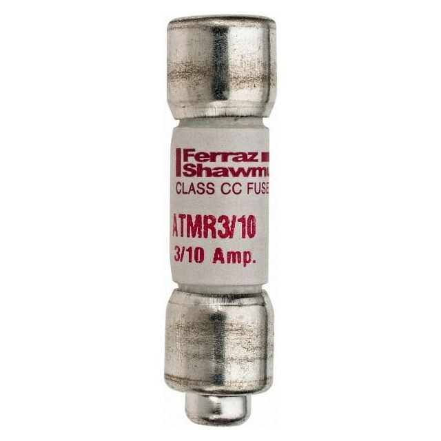 Cylindrical Fast-Acting Fuse: CC, 0.3 A, 10.3 mm Dia MPN:ATMR3/10