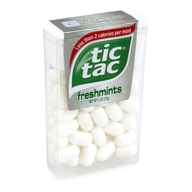 Tic Tac Freshmint Singles, 1 Oz, Pack Of 12 Boxes (Min Order Qty 2) MPN:392771
