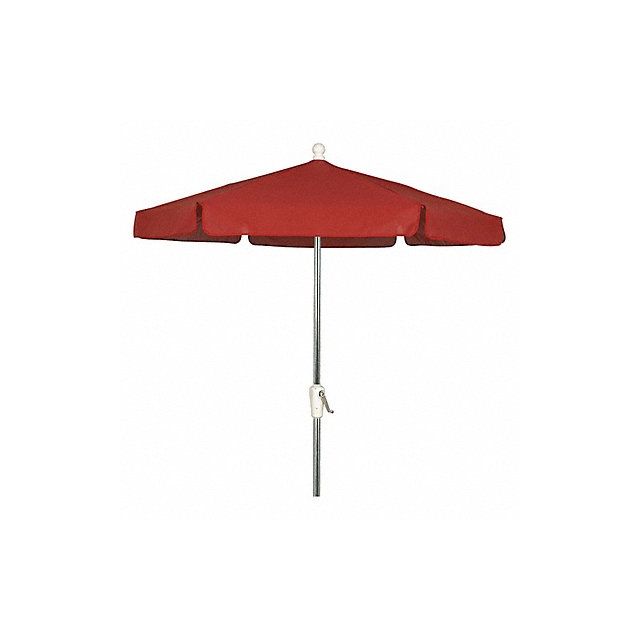 Garden Umbrella Crank Ba Red 7.5 ft. MPN:7GCRA-RED