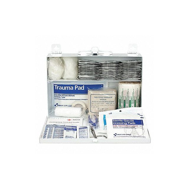 First Aid Kit Metal 179 Pieces MPN:9302-25M