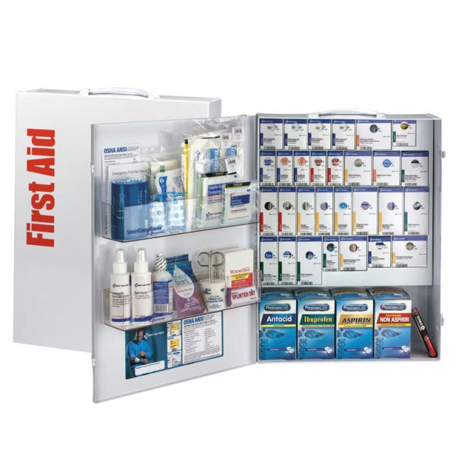 First Aid Only ANSI 2015 SmartCompliance General Business First Aid Kit, 22-1/2inH x 17inW x 5-3/4inD MPN:90732