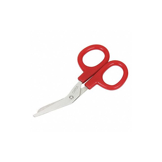 Scissors 4 in L Silver Rounded Metal MPN:17-008