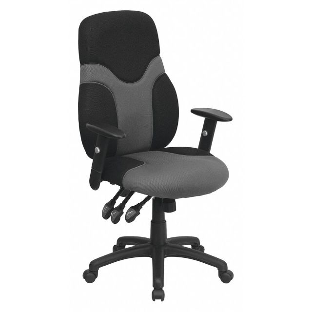 Task Chair Black Seat Mesh Back MPN:BT-6001-GYBK-GG