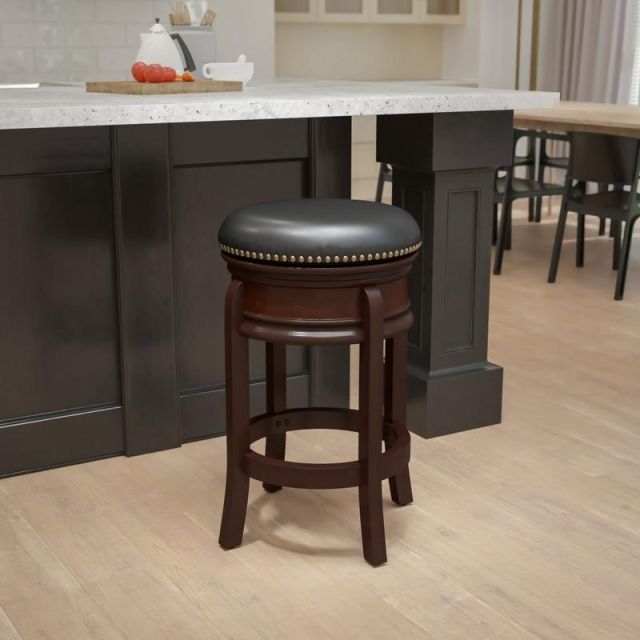 Flash Furniture Backless Counter Stool, Cappuccino MPN:TA-68824-CA-CTR-GG