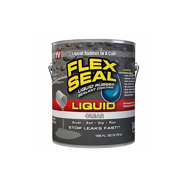Flex Seal Liquid 1 gallon Clear MPN:FSLFSCLRR01