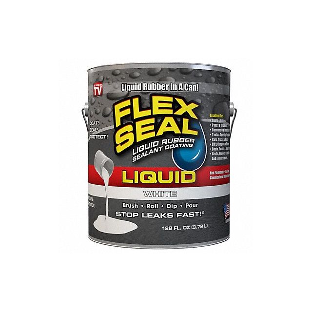 Flex Seal Liquid 1 gallon White MPN:FSLFSWHTR01