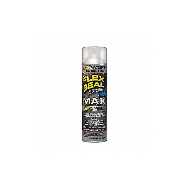 Flex Seal MAX 17 oz Spray Clear MPN:FSMAXCLR24