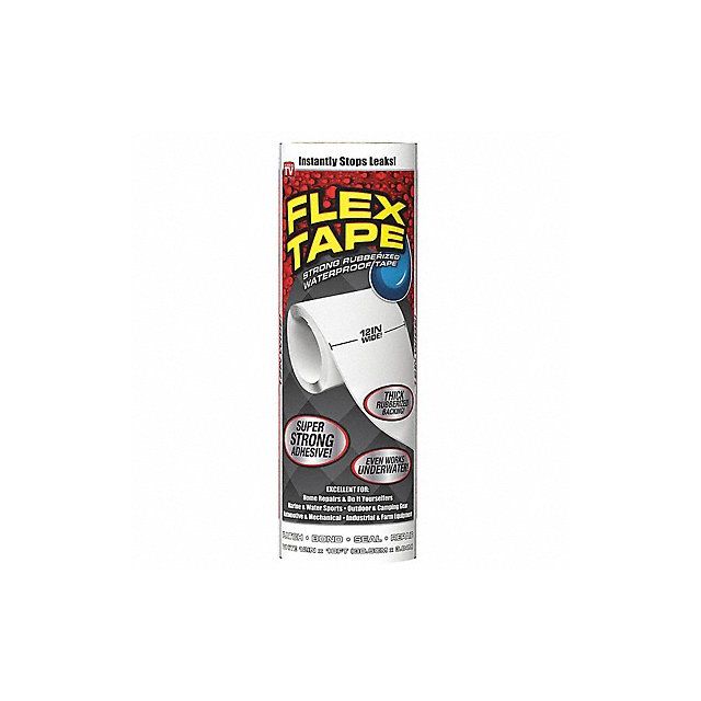 Flex Tape 10 cu ft Rubber Base White MPN:TFSWHTR1210