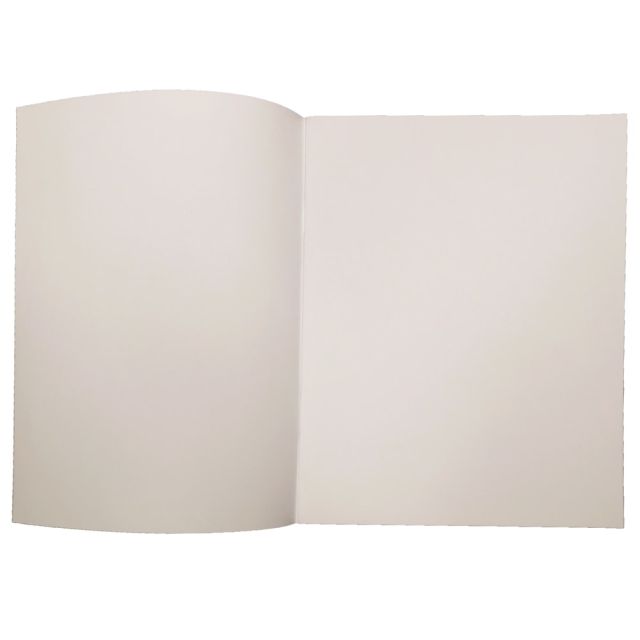 Hayes Blank Softcover Books, 7in x 8-1/2in, Unruled, 28 Pages (14 Sheets), White, Pack Of 24 Books MPN:FLPBK524