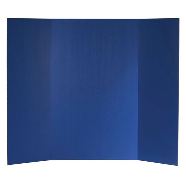Flipside Products Corrugated Project Boards, 36in x 48in, Blue, Box Of 24 Boards MPN:FLP30065