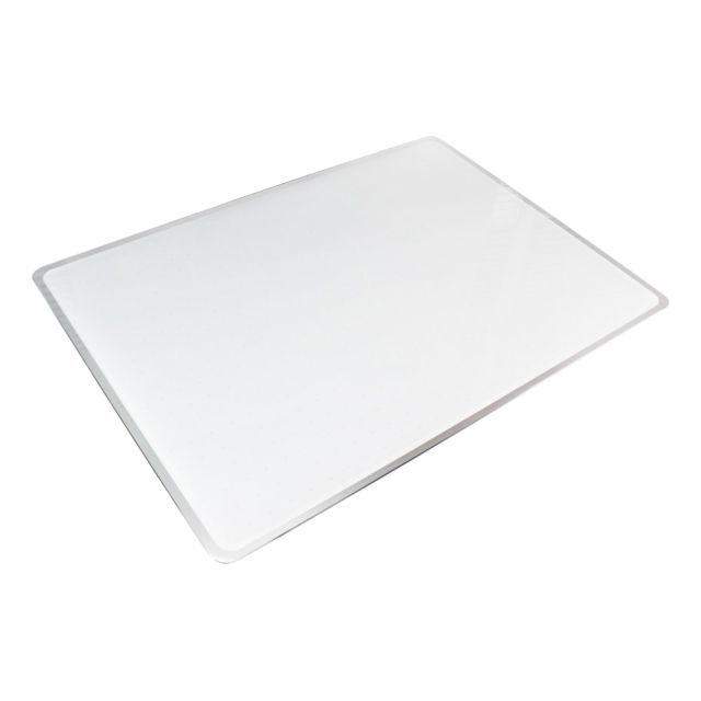 Floortex Viztex Glacier Multi-Purpose Grid Glass Dry Erase Board, 17in x 23in, White MPN:FCVGM1723WG
