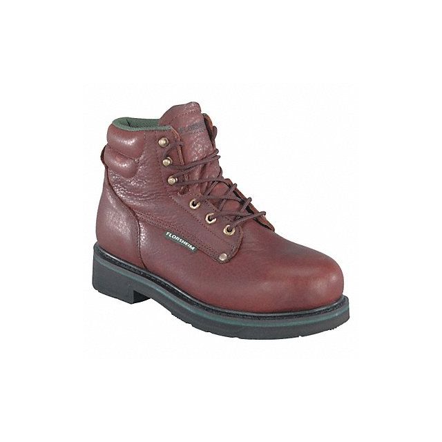 6 Work Boot 10-1/2 D Brown Steel PR MPN:FE665