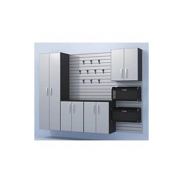 Modular Cabinet Set 72 H 96 W 16 D FCS-9612-6S-5S2 Material Handling