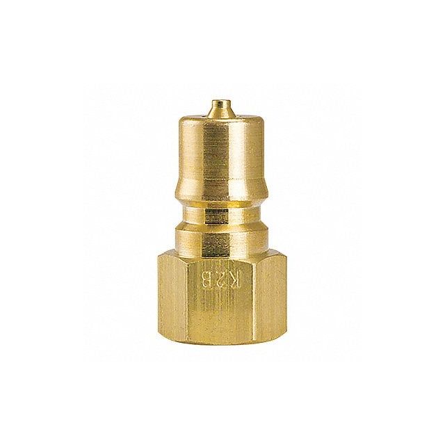 Brass Plug 1/4 x1/4 FPT MPN:K2B