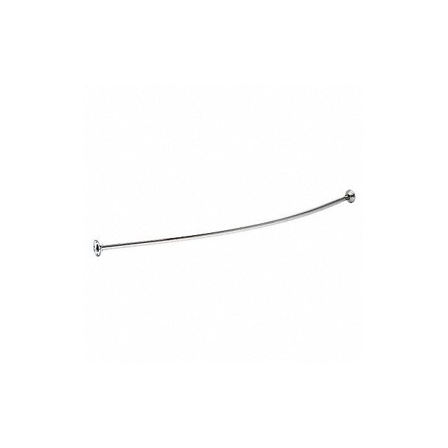 Curved Shower Rod SS 60 in L Bright MPN:211-5BS