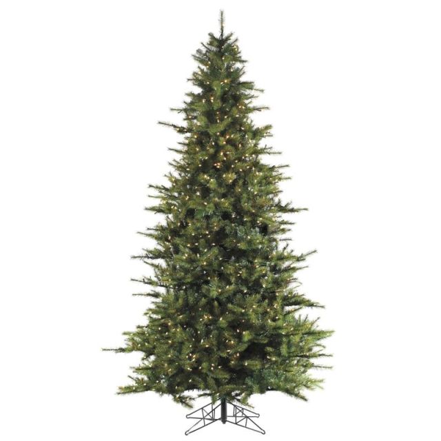 Fraser Hill Farm 7 1/2ft Southern Peace Pine Artificial Christmas Tree With Smart String Lighting, Green/Black MPN:FFSP075-3GR