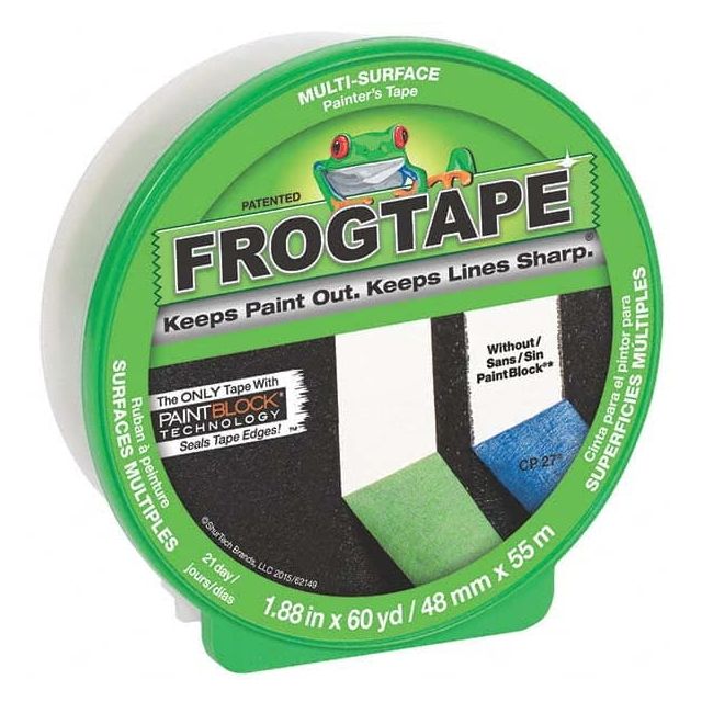 Painter's Tape: 48 mm Wide, 55 m Long, 5.7 mil Thick, Green MPN:157900