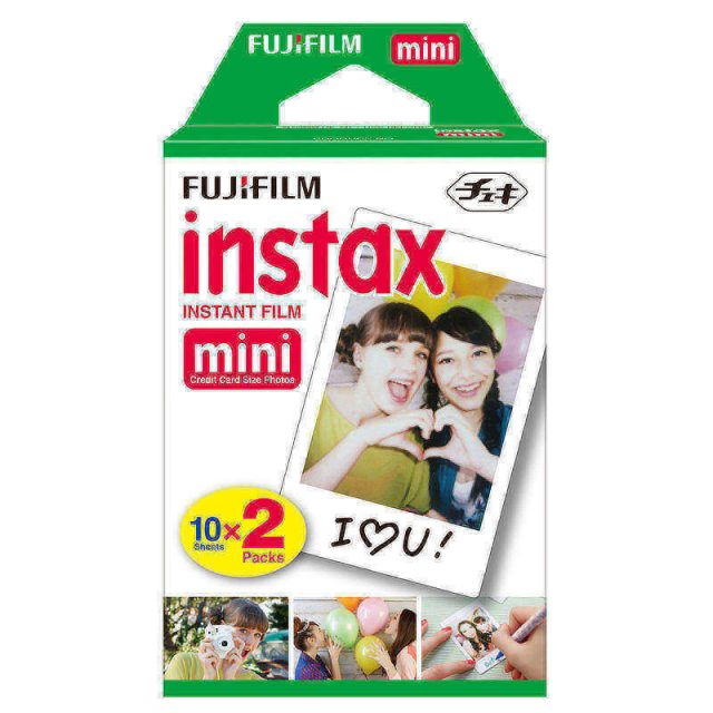 Fujifilm instax mini Film For instax mini Cameras, Pack Of 2, MINIFILMTWINPK (Min Order Qty 4) MPN:16437396
